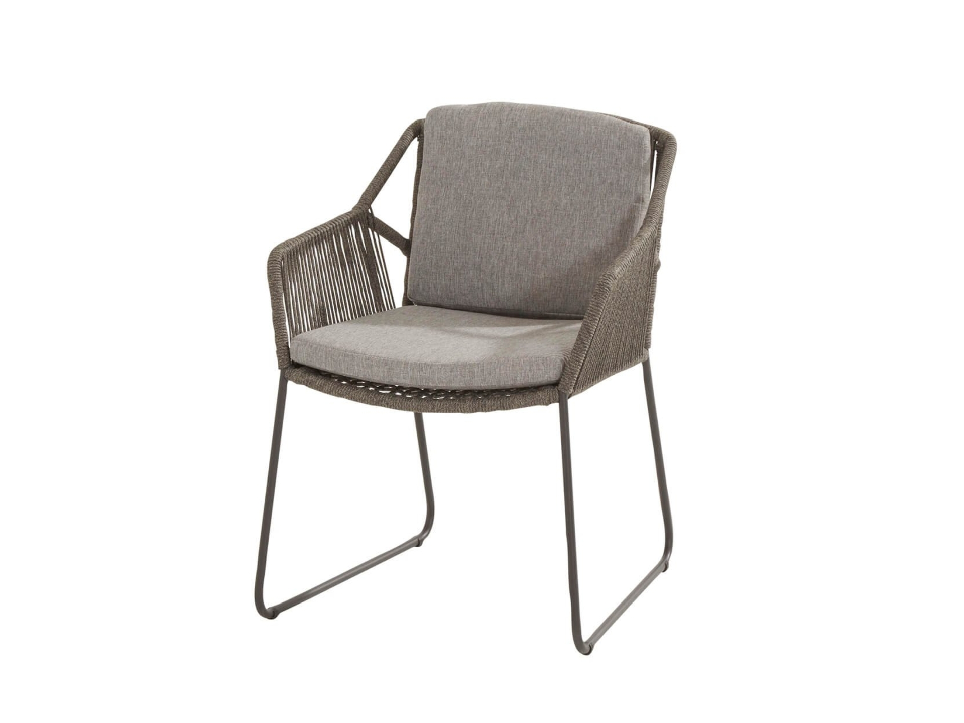 E-shop Accor jedálenská stolička sivá