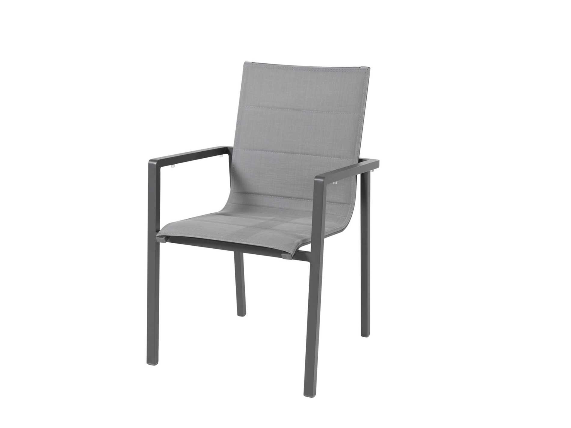 Bari jedálenská stolička sivá