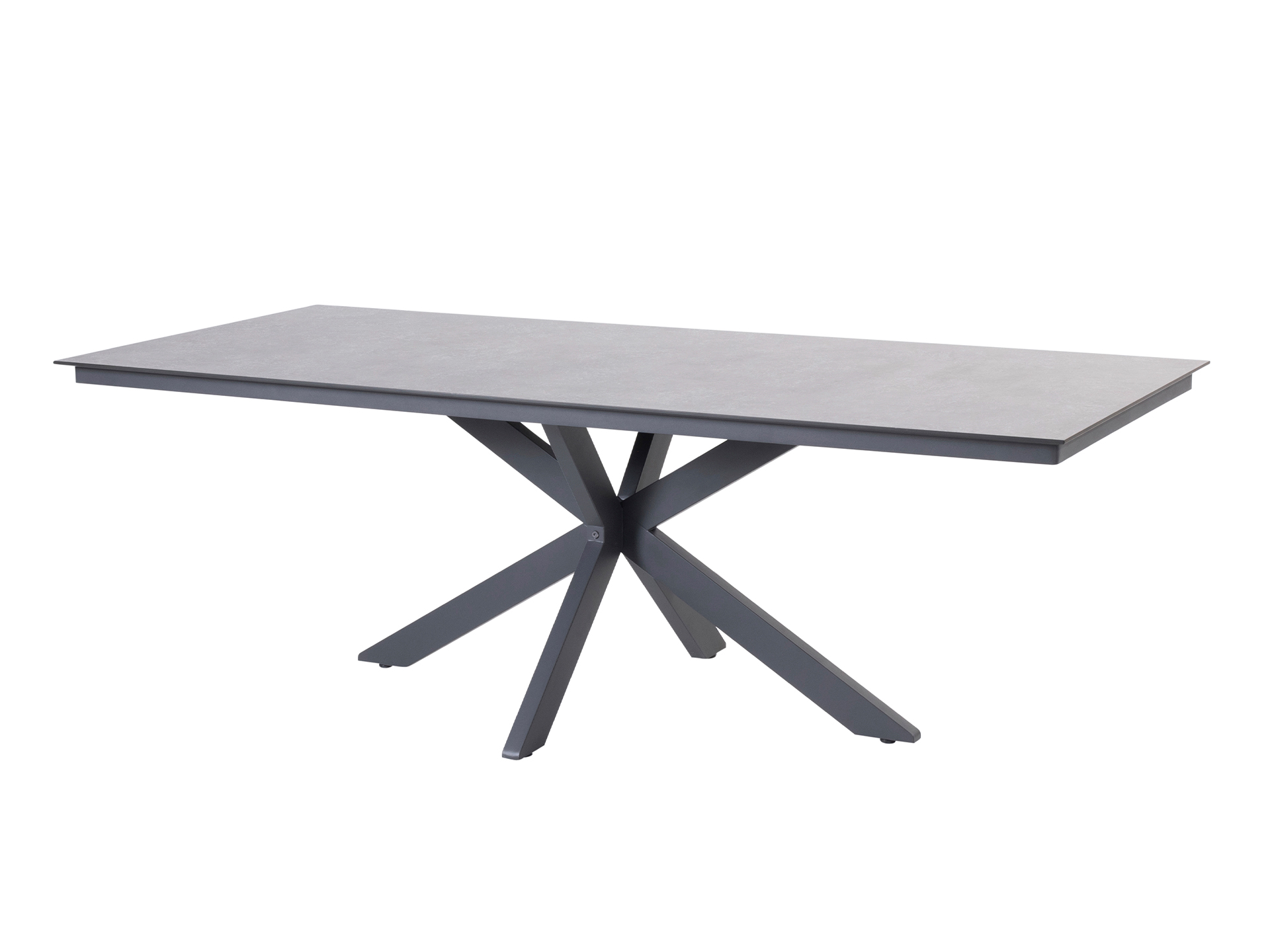 E-shop Goa jedálenský stôl antracit 220 cm