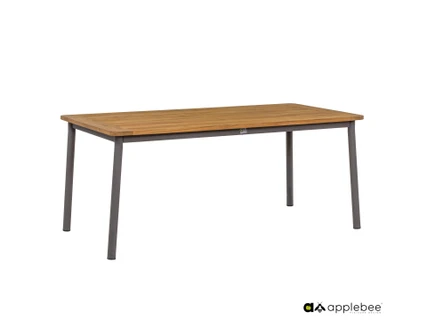 Bijou jedálenský stôl sivý 180x190x76 cm