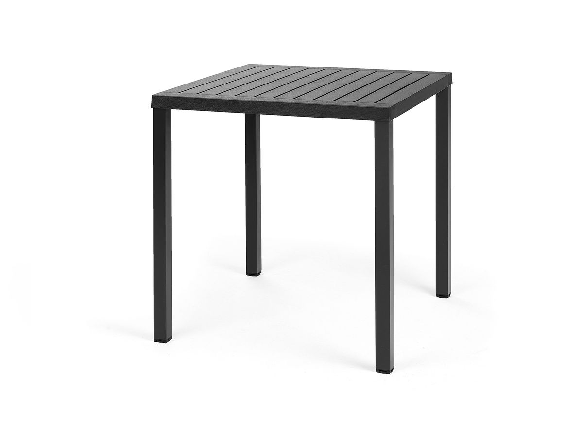 Cube stôl 70x70 cm Antracite