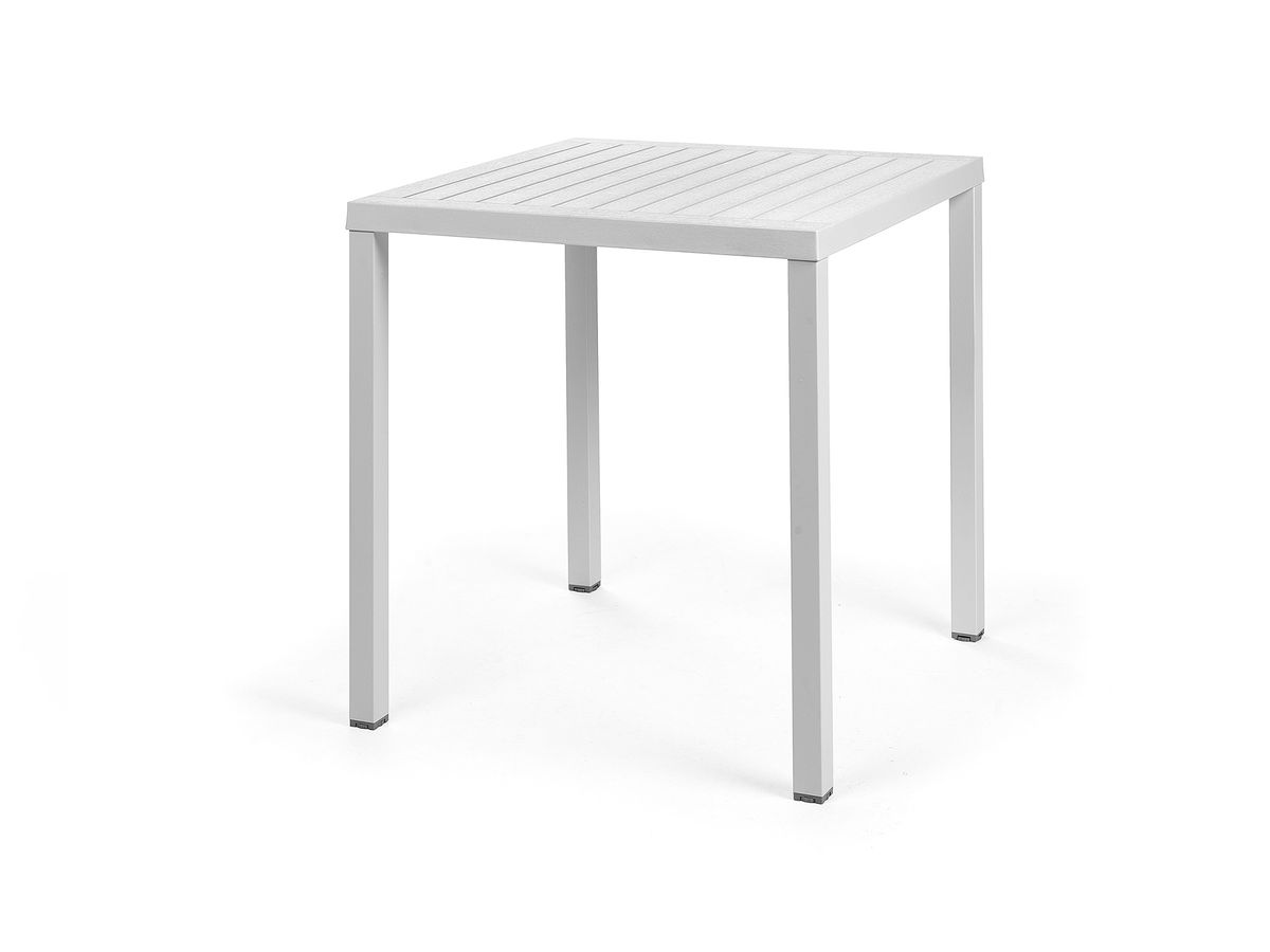 Cube stôl 70x70 cm Bianco