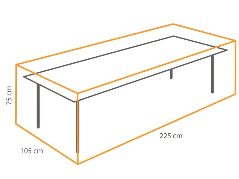 Ochranná plachta na stôl (225x105x75 cm)