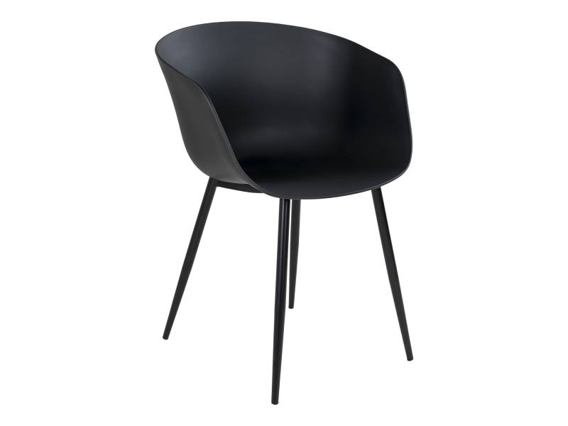 E-shop Roda záhradná stolička čierna
